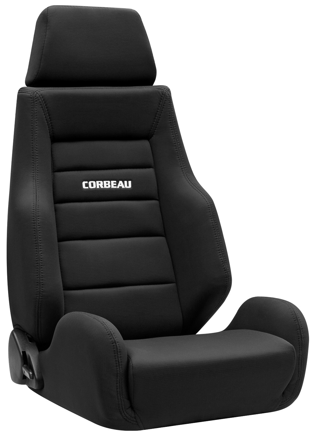 Corbeau GTSII Racing Seat, Black Cloth, 20301PR